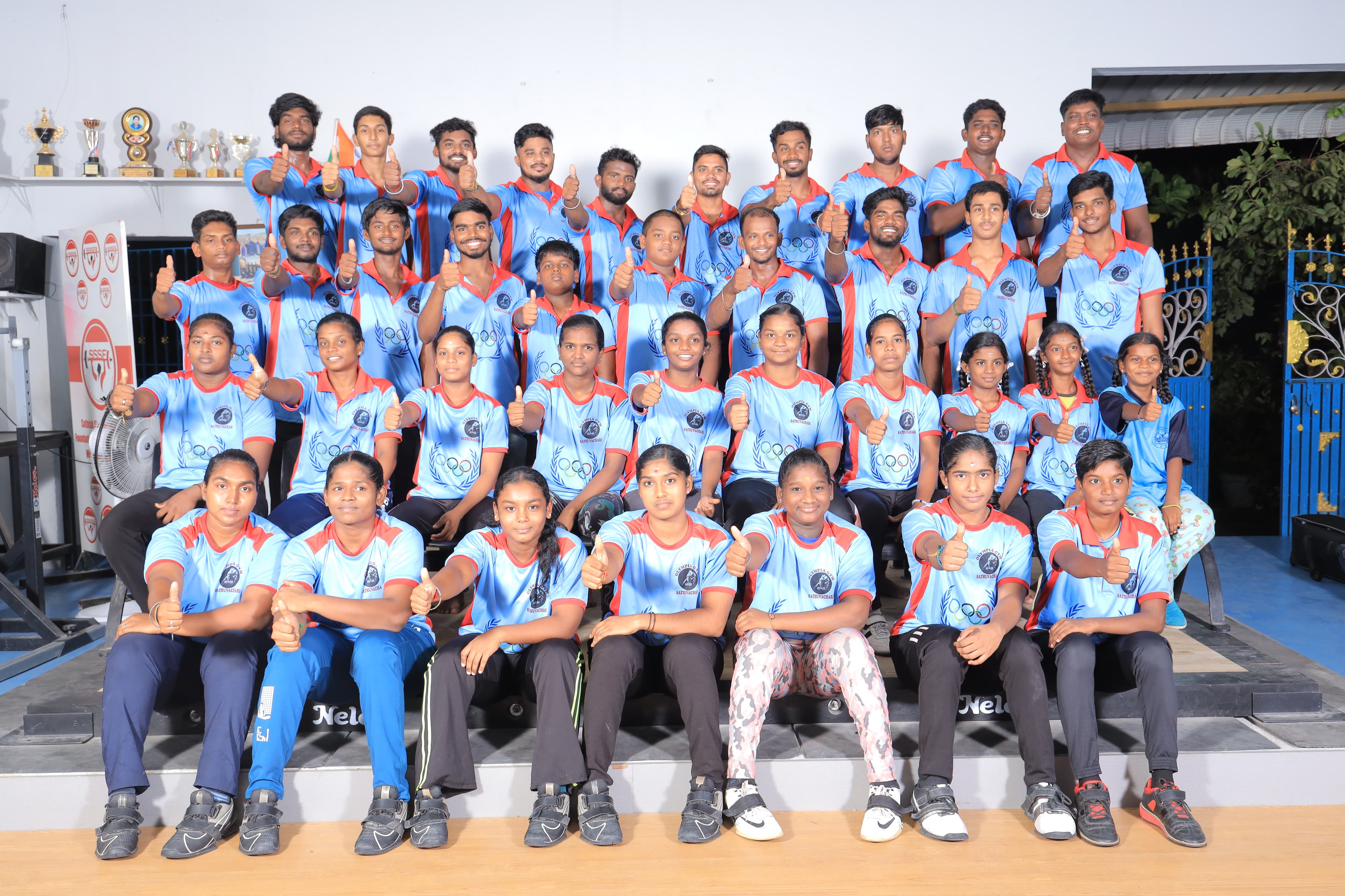 SSSF athletes group photo 2